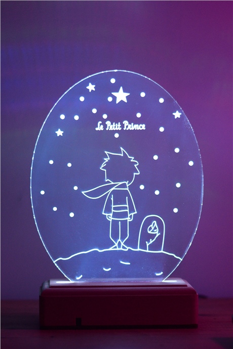 The Little Prince - Küçük Prens 16 Renk Gece Lambası