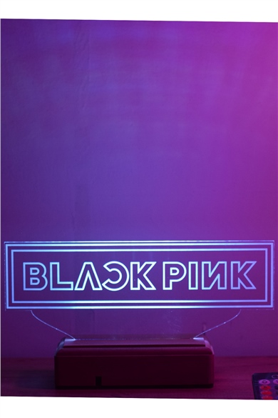 BlackPink 16 Renk K-Pop Gece Lambası