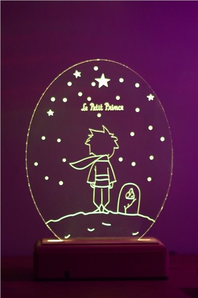 The Little Prince - Küçük Prens 16 Renk Gece Lambası